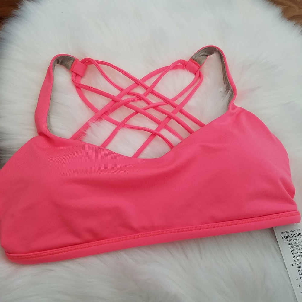 Lululemon free to be bra wild FLASH flash size 10 - Picture 5 of 7